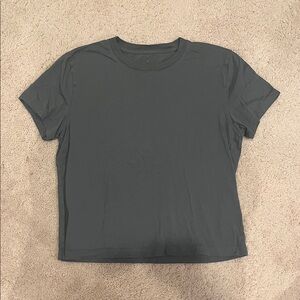 Everlane Green-Grey Short Sleeve Tee